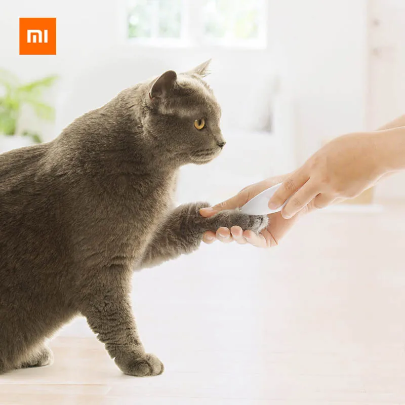Xiaomi Pawbby Pet местный бритва предохранительный резак головы низкий уровень шума нет волос собака волос точный Триммер Уход за шерстью домашних животных