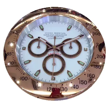 

Switzerland Wall Clock Watch Home Large Metal Creative Living Room Wall Watches Home Decor Luminous Horloge Gift with LOGO L019