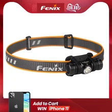 Нейтральный белый светодиодный налобный фонарь Fenix HM23 Cree Max 240 люмен