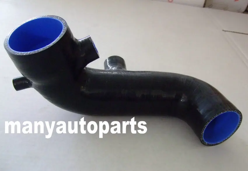 Силиконовый индукционный впускной шланг для FIAT PUNTO GT TURBO 1.4L TYPE-176 1993-1999 черный