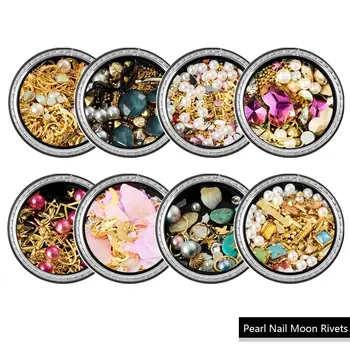 

DIY Crystal Glitter Rhinestone Stone 3D Nail Art Decoration Gems Charms Nails Jewelry Accessories