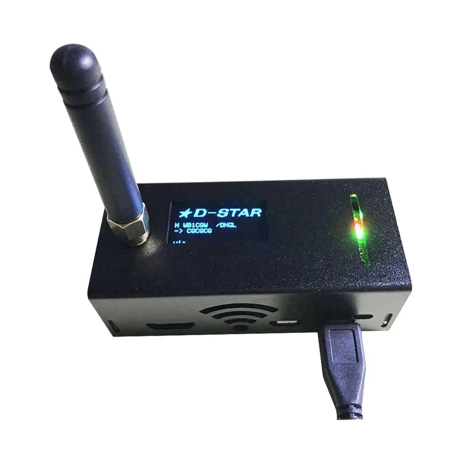 TZT Собранный MMDVM точка доступа поддержка P25 DMR YSF+ Raspberry pi+ OLED+ антенна+ чехол для удаленной рации