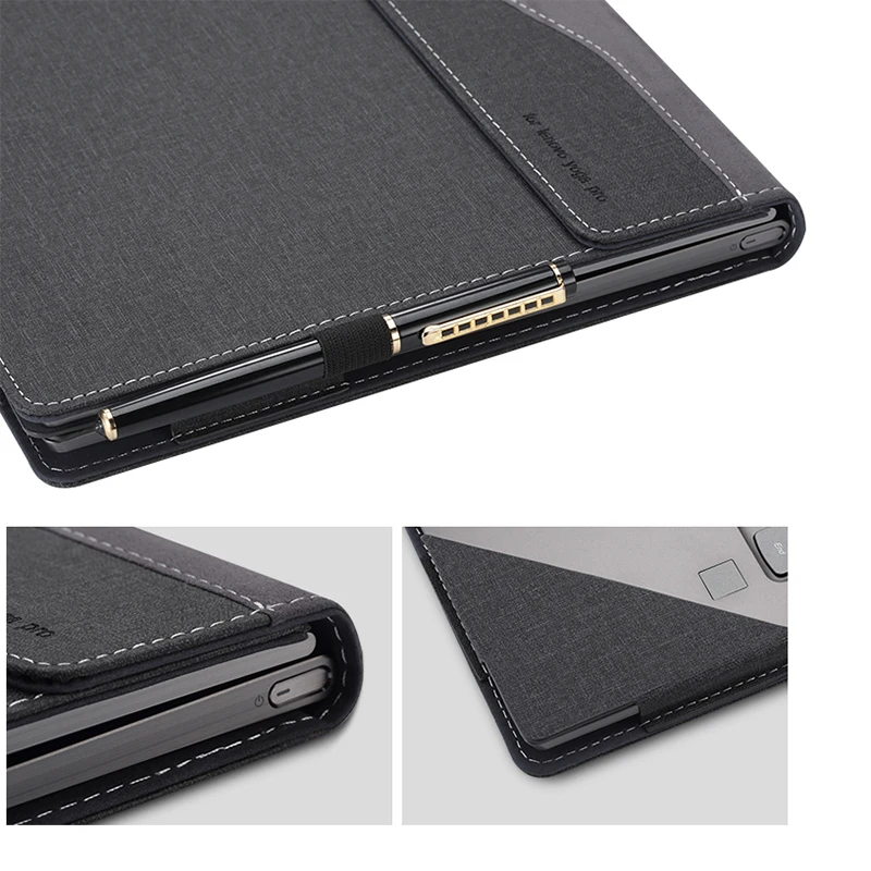 Portátil para Lenovo Yoga Magro Prox 14iah7 14.5 Polegada 2023 Nova Yoga Pro 14s Iah7 Unissex Retalhos Couro do Plutônio Capa Protetora Case do - Imagem 4