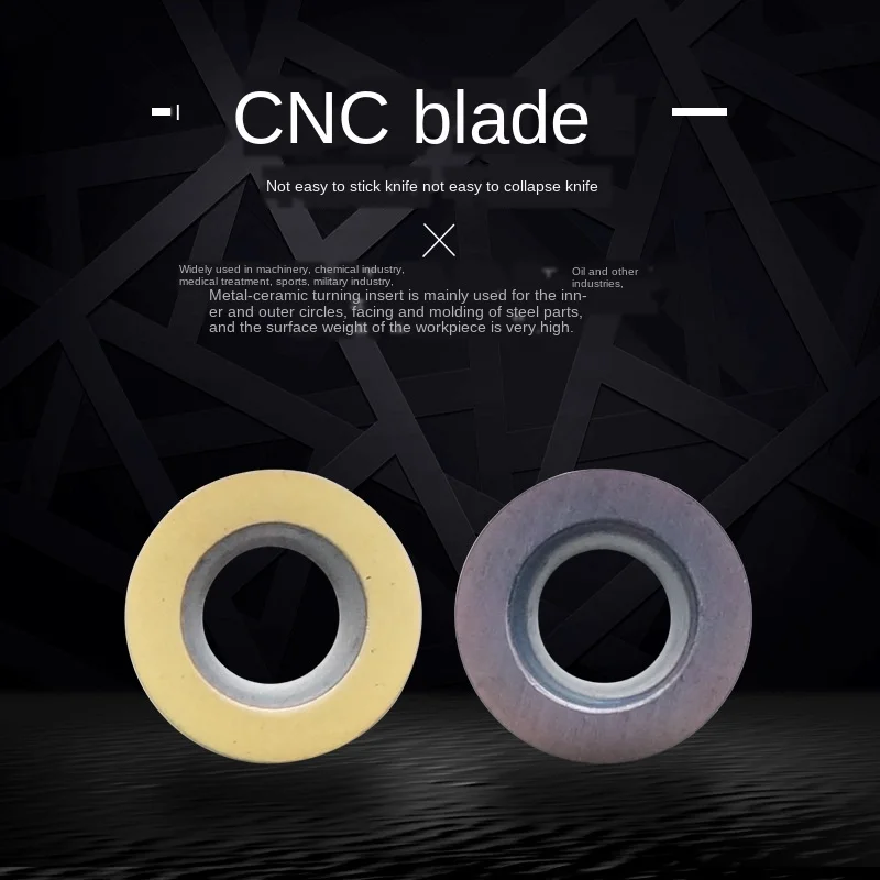Инструменты для фрезерного станка с ЧПУ Круглые лезвия вставки RPMT1003 обработка