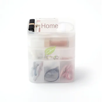 

Multifunction Free Combination Storage Box Jewelry Plastic Coin Organizer Tool Transparent High Quality PP Material