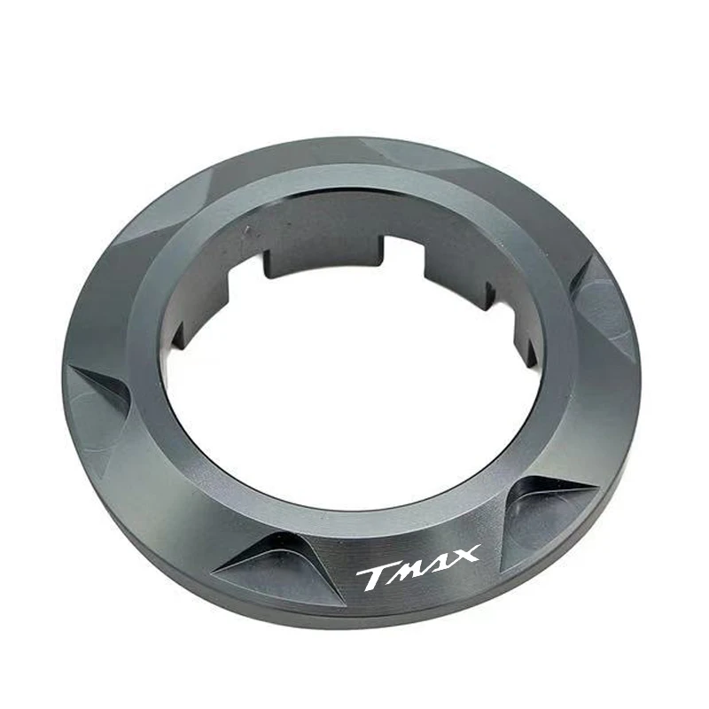 TMAX530 Мотоцикл с ЧПУ Переключатель зажигания Крышка ключ переключатель Протектор Кольцо Мотоциклетные аксессуары для Yamaha T MAX 530 2013 - Цвет: titanium