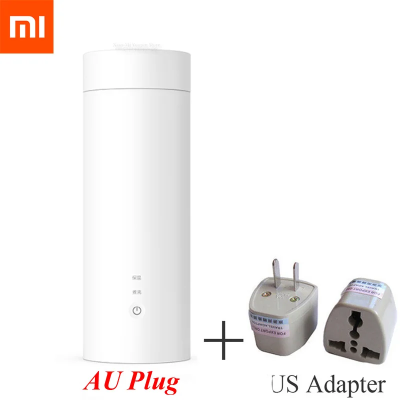 Xiaomi Mijia Viomi, электрическая портативная чашка, 400 мл, для горячей воды, для путешествий, для молока, котлы, электрический чайник, чайник для кофе, 300 Вт, 220 В - Color: style 2