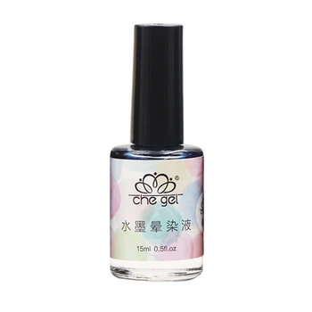 

Che Gel 1Pcs 15Ml Watercolor Ink Nail Polish Blooming Gel Smoke Effect Marble Smudge Lquid Gradient Manicure Women Beauty Tools-