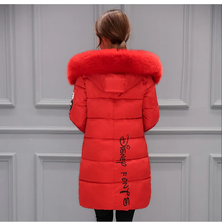 KULAZOPPER, зимняя женская куртка, длинная модная меховая парка с капюшоном, теплая верхняя одежда, женское приталенное пальто размера плюс с хлопковой подкладкой