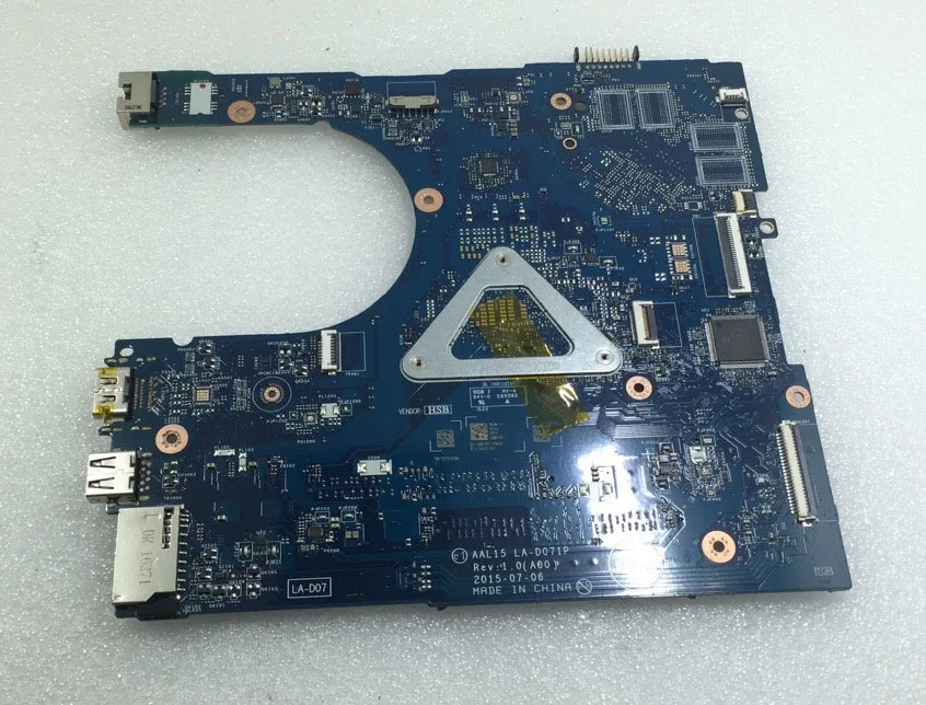 Материнская плата для ноутбука AAL15 LA-D071P для DELL Inspiron 15 5559 5459 5759 I3-6100U i3 6100u Процессор материнская плата для ноутбука CN-088XCN 088XCN