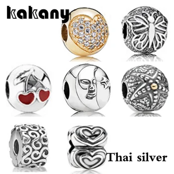 

KAKANY Thai High end Retro Heart-shaped Butterfly Cherry Mask Marine Heart Safety Buckle High Quality Limited Collection Series