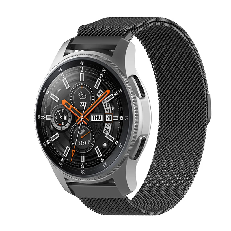 Galaxy watch 46 мм для samsung gear S3 frontie active 2 42 мм S2 ticwatch c2 hauwei часы gt amazfit ремешок Bip 20 мм 22 мм браслет