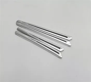 

For Volkswagen VW Tiguan MK2 2017 2018 2019 ABS Chrome Inner Door Stereo Speaker Sound Acoustic Cover Trims Interior Accessories