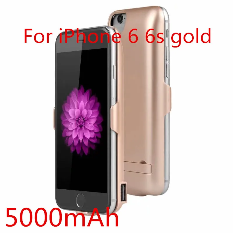 8 Чехол для аккумулятора для iPhone 11 Pro Max 6 6s Plus 7 8 Plus XR, тонкий чехол, чехол для зарядного устройства 5000-8000 мАч, внешний аккумулятор - Цвет: 8