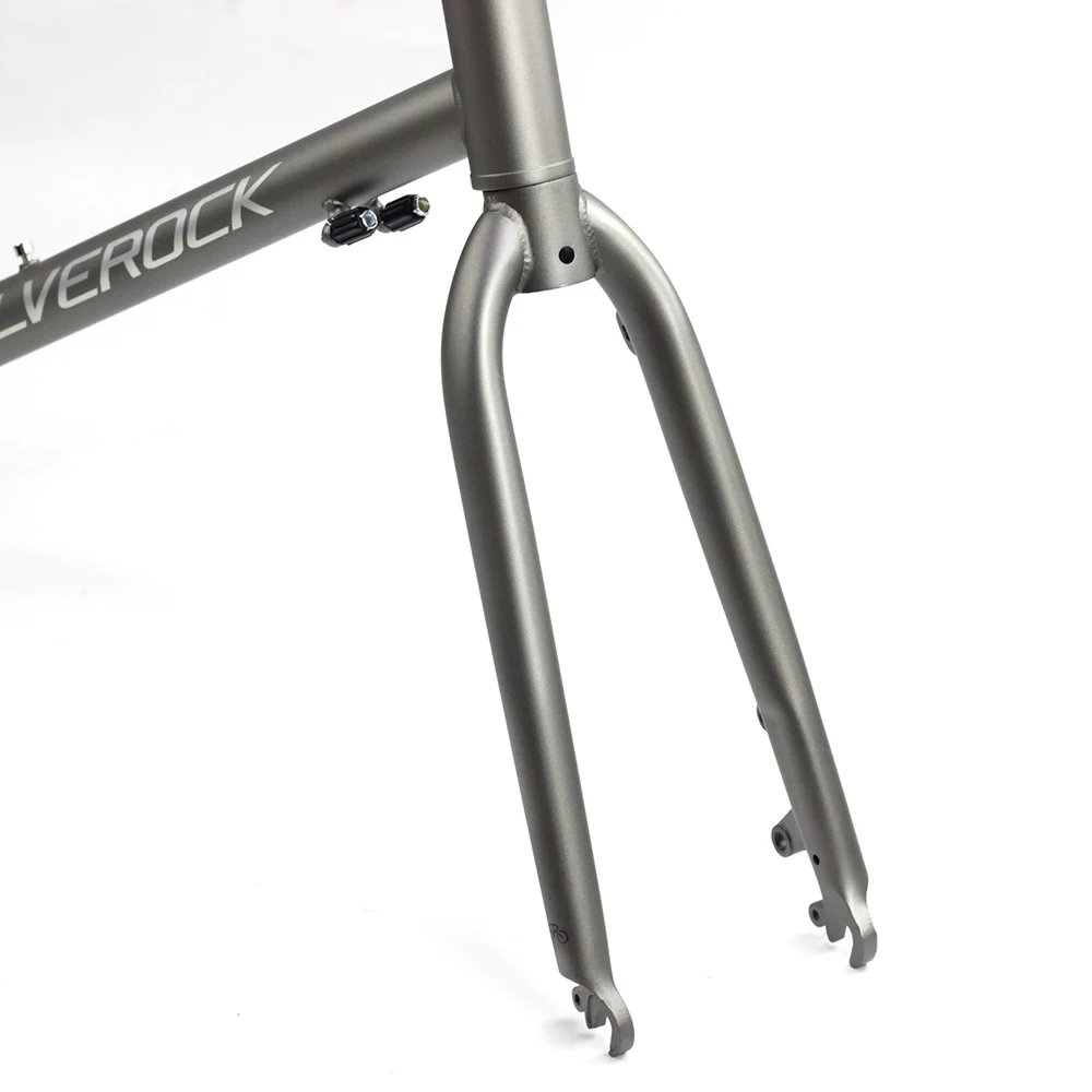 US $265.99 SILVEROCK Chrome Frame Fork 451 406 20 1 18 Minivelo Frame Fork Disc Caliper U Brake Urban Adult Bikes Frameset