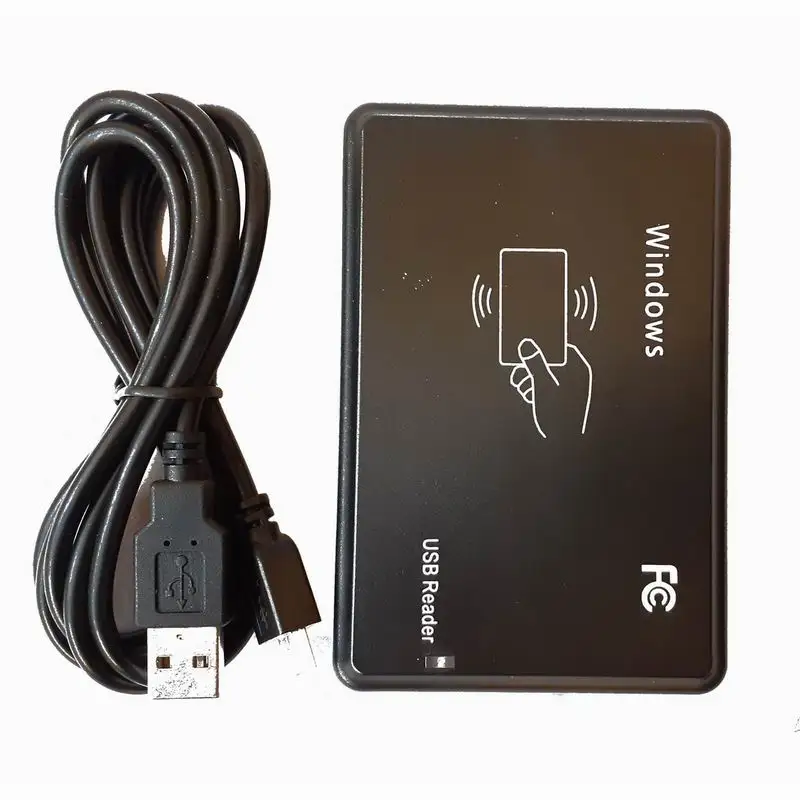 RFID 125KHZ EM4100 USB Reader for Smart ID Card Last 8 Digital No Software Drive Need Proximity Door Access Control System