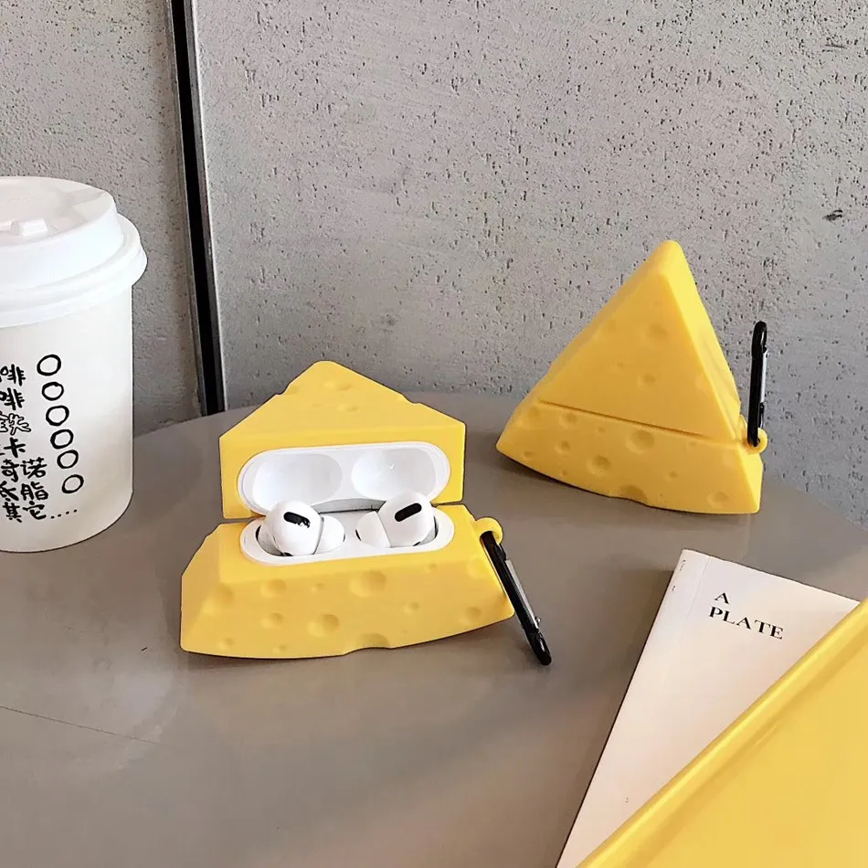 3D чехол для наушников для Airpods Pro чехол силиконовый чехол с милым динозавром медведем для Apple Air pods 3 Pro Чехол Earpods/наушники
