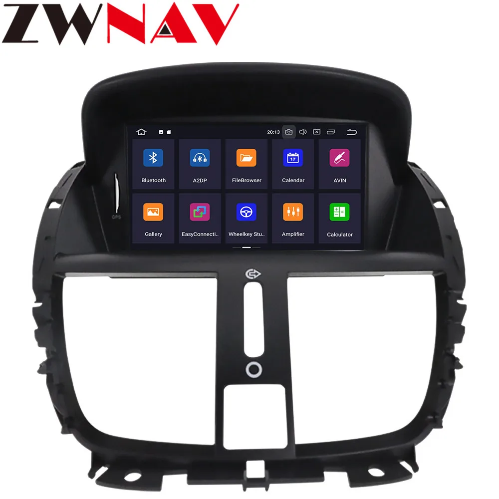 Best Car Radio Player Android 9 GPS Navigation For Peugeot 207 2008 2009 2010 2011 2012 2013 2014 Radio Head Unit Multimedia Player 4