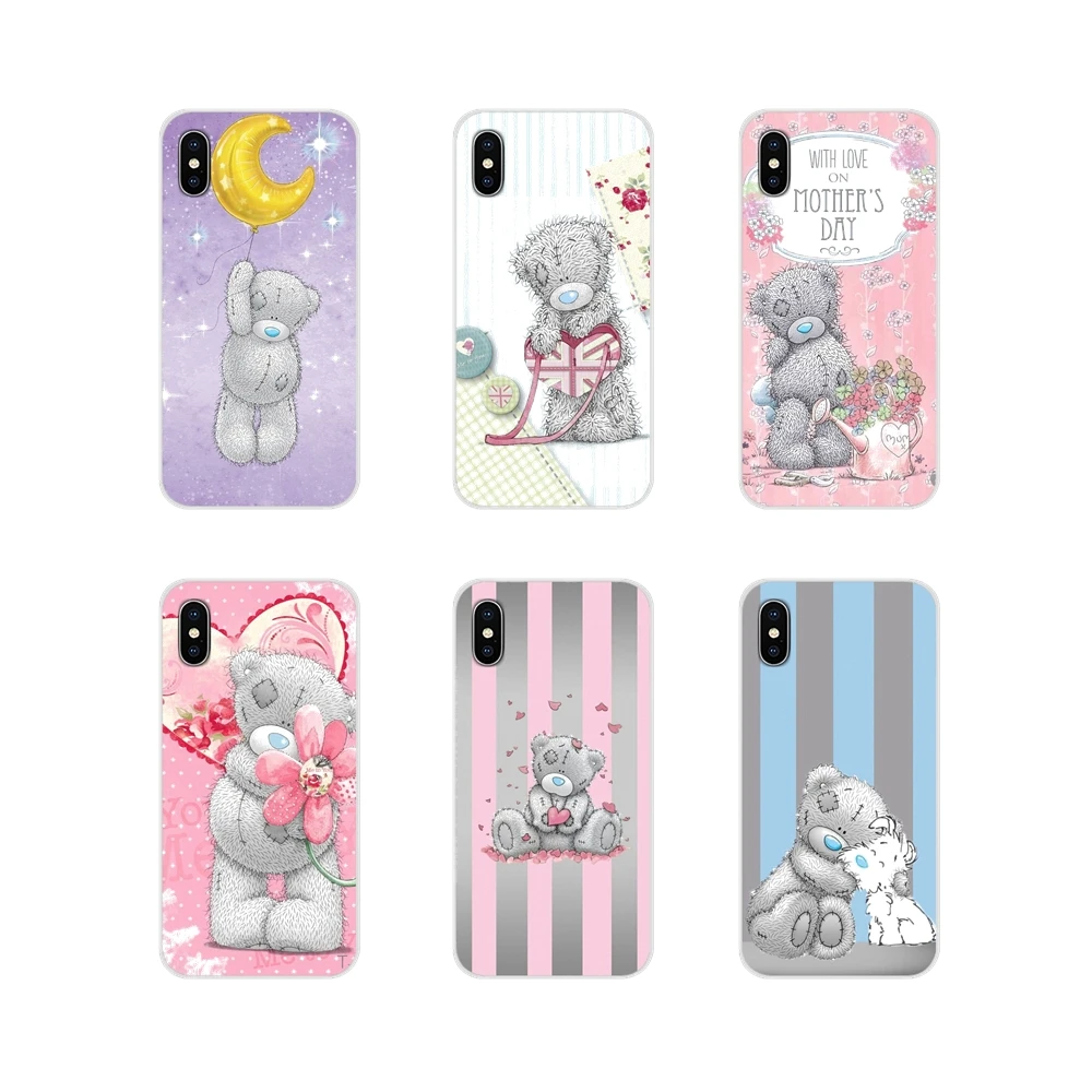 Мишка Teddy Me To You для Xiaomi Mi4 Mi5 Mi5S Mi6 Mi A1 A2 5X 6X 8 9 Lite SE Pro Max Mix 2 3 2S аксессуары чехлы и