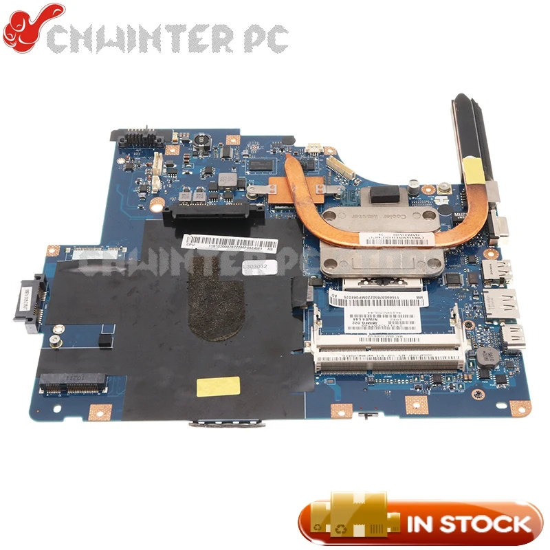 NOKOTION NEW NIWE2 LA-5752P For Lenovo Z560 G560 Motherboard I3 CPU With Heatsink GT310M Fit for LA-5754P G565 Z565 MAIN BOARD | Компьютеры