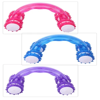 

Manually eight wheel massager Meridian massage free shipping