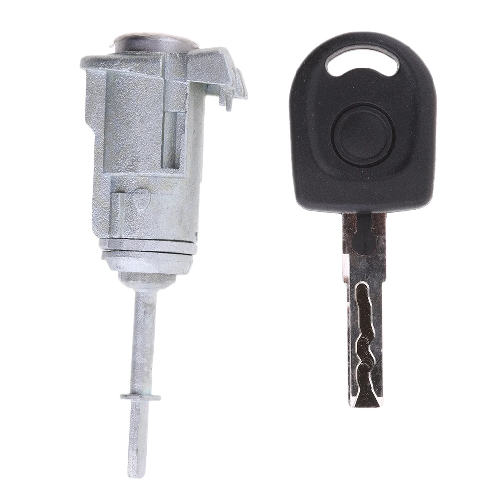 Car Auto Vehicle Right Hand Door Lock Cylinder & Key for VW Passat B5 9605