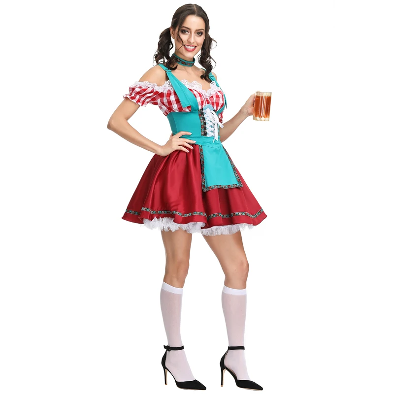 Одежда Октоберфест, костюм для девочек на Хэллоуин, костюм для девочек, костюм для Фестиваля Пива, костюм, женская одежда