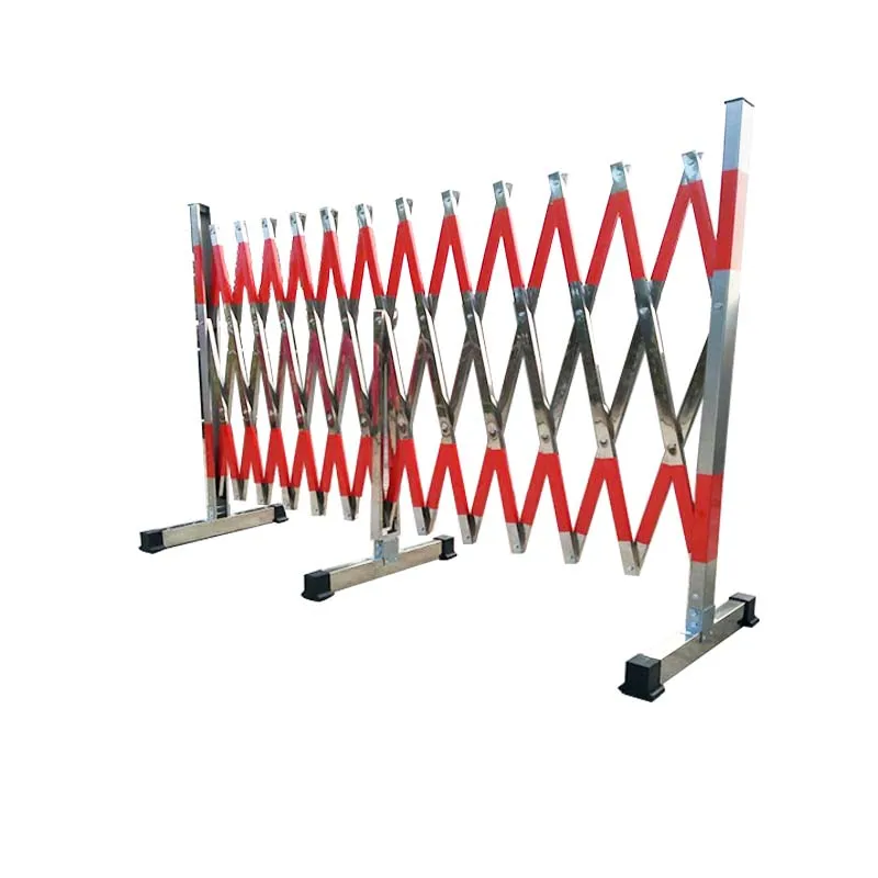 

Telescopic Fences Stainless Steel Security Fence Movable Folding Isolation Fence
