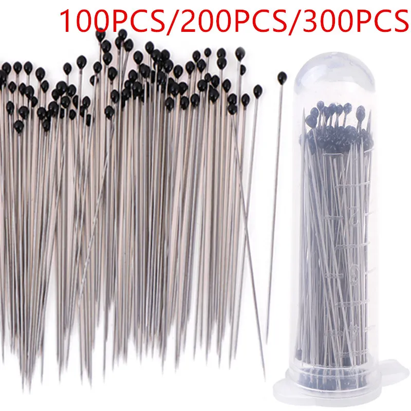 100PCS / 300PCS Stainless Steel Insect Pins Specimen Pins For School Lab Education Wholesale with Box