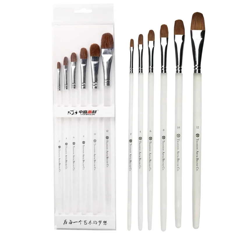

Transon/ZHONGSHENG 122 Transparent mo sha gan Langhao Pigment Pen Pigment Sets Pen Oil Painting Pen Fine Art Adult