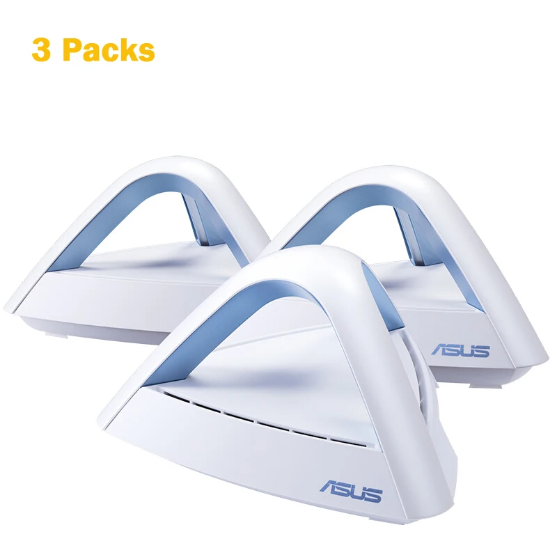 ASUS Lyra Trio AC1750 3x3 MIMO домашняя сеточная WiFi система Двухдиапазонные беспроводные сеточные сетевые роутеры - Цвет: 3 Packs