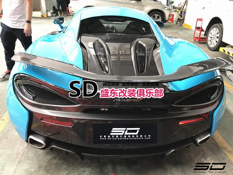 Подходит для mlaren 570S 570GT 540C NOVITEC спойлер из углеродного волокна крыло хвост