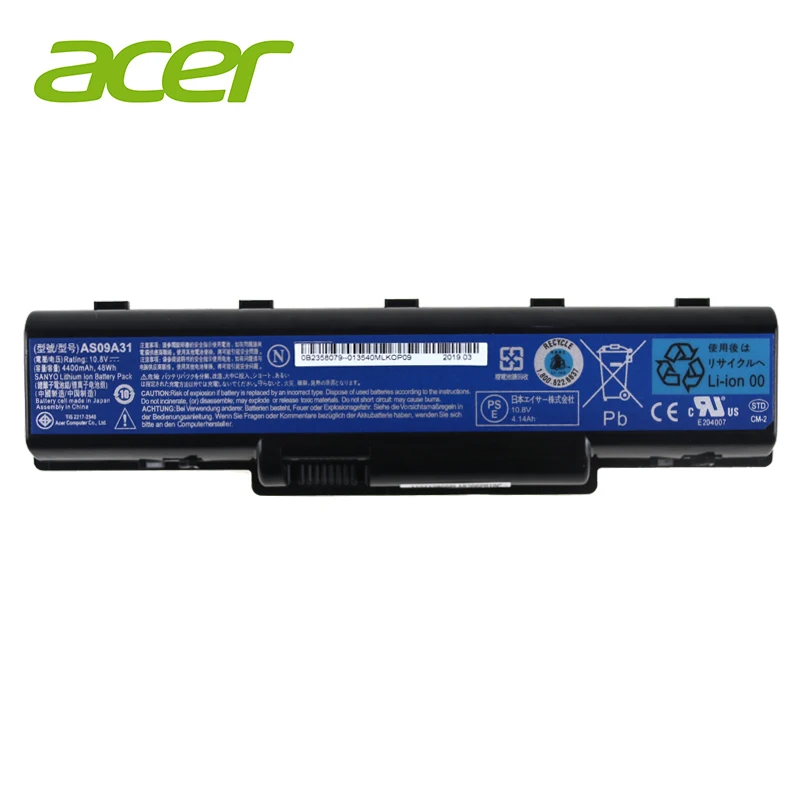 Батарея AS09A56 AS09A70 As09a41 для acer EMachines E525 E625 E627 E630 E725 G430 G625 G627 G630 G630G G725 AS09A31