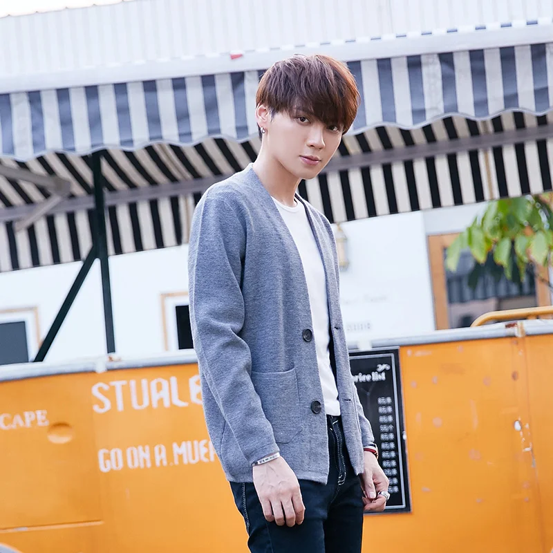 Мужские кашемировые свитера вязаные Джемперы мужской зимний кашемировый