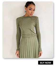 High Quality Fashion Women'S Knitted Slim 2 Two-Piece Set 2021 Spring Sexy V Long-Sleeved Button Top + Pants Casual Suit skirt suit set