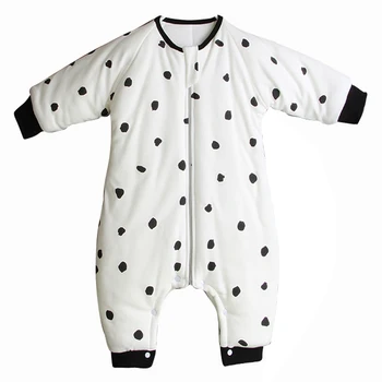 

Children's Anti-Kicking Blanket Pure Cotton Four Seasons Split Leg Baby Sleeping Bag Spring and Autumn