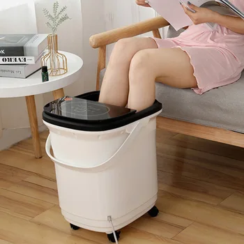 

PTC heating Fumigation foot bath Foot massager constant temperature heating foot bath Fully Automatic Massage electric foot bath