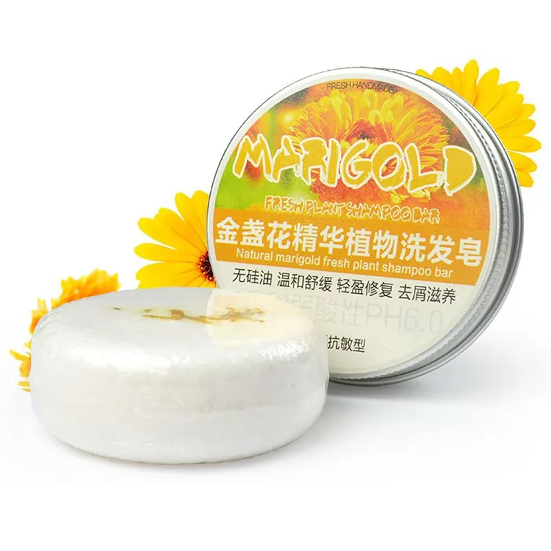 Natural Handmade Shampoo Soap Bar Nourishing Repair Damaged Hair Anti-Dandruff Off Hair Care Tool