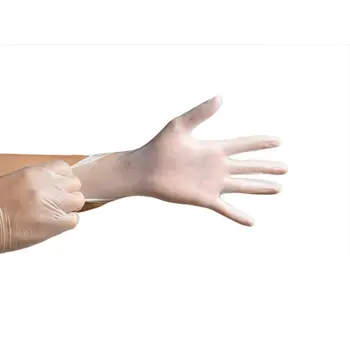 

100Pcs A Box Transparent Gloves Home Kitchen Disposable PVC Gloves Cooking Clean Kitchen Tool Washing Gloves S/M/L/XL Hot Sale