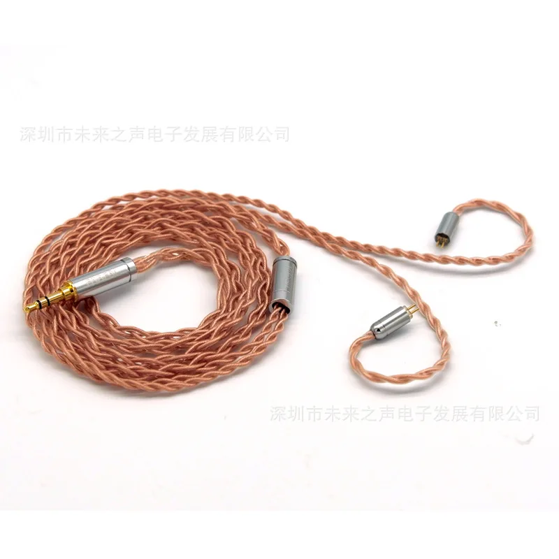 Earphone Audio Cable Cord 0 78pin Headphone Cord Interstable Plug in Cable 2 5 3 5 4 4mm Upgrade Wire