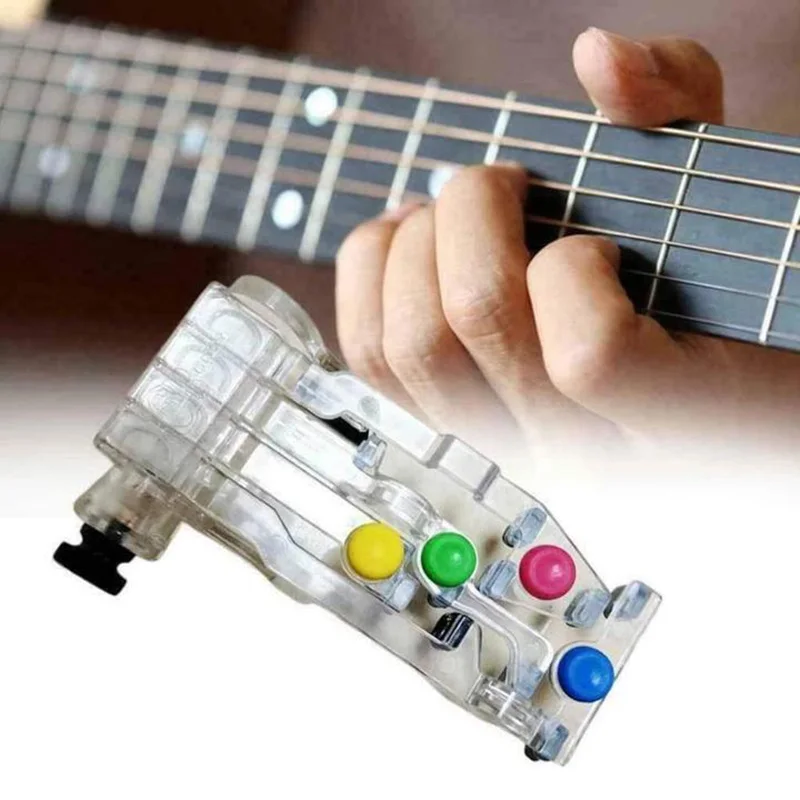Гитарный ассистент Chord Buddy система для обучения гитаре с защитой от боли помощь