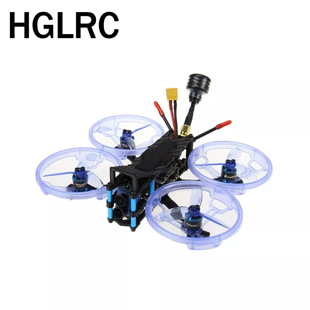 

HGLRC Sector132 3-4S FPV Racing Drone BNF CADDX Tarsier 4K F4 Zeus AIO Flight Control 15A 4in1 ESC 1106 Motor Propeller Protecti