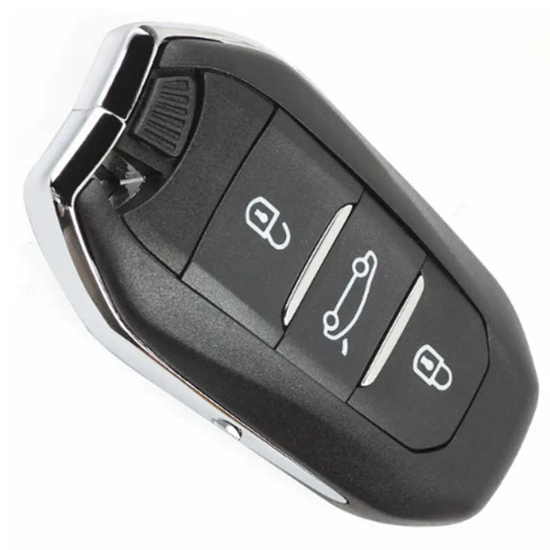 Wilongda для peugeot 508 аксессуар 3 кнопки дистанционного ключа 434 МГц ID46 PCF7945/7953(HITAG2) чип для peugeot 508 Автомобильный ключ