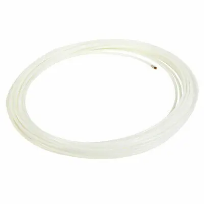 

30Meters 6mm Electrician Through Nylon Wire Pulling Puller White for 3mm Cable