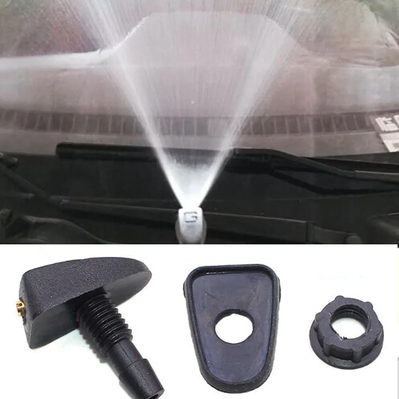 Ugello Lavavetri Universale 2 Pezzi Per Fiat Punto 500 Palio Hibgrande Panda Lifan X60 Cebrium Solano Nuovo Celliya
