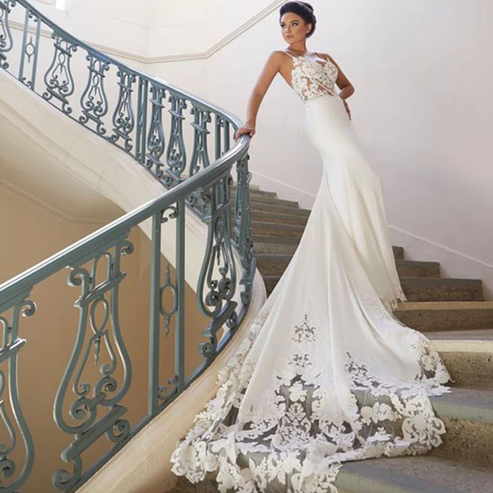 LORIE-Mermaid-Wedding-Dress-Sleeves-2019-Vestidos-de-novia-Vintage-Lace-Sweetheart-Neck-Bridal-Gown-Backless (1)
