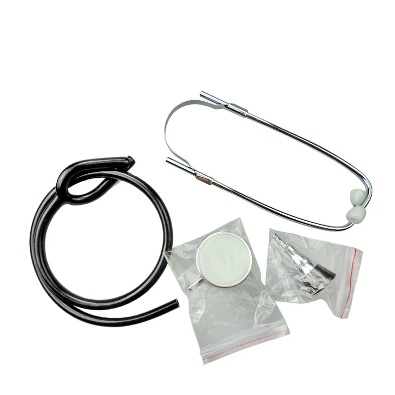 Farm animals Stainless steel Vet Stethoscope Portable Single Head Stethoscope for pig sheep Cardiology Equipment Dedicated 3