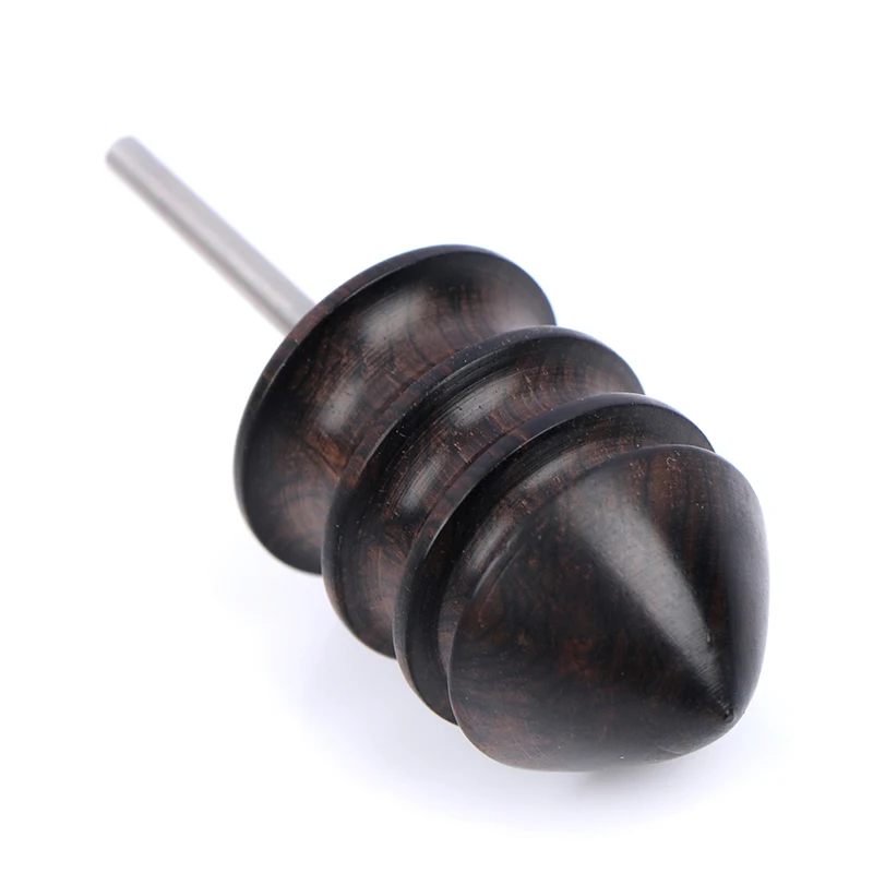 Leather Craft Tools Leather Sewing Tools New Leather Edge Polishing Slicker Flat/Pointed Head Sandalwood Leathers Craft DIY Tool Grinding Head