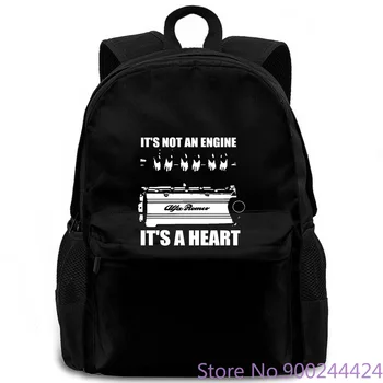 

Alfa Romeo V6 Busso GTV GTA 166 155 GT Legend Engine Dad Retro women men backpack laptop travel school adult student