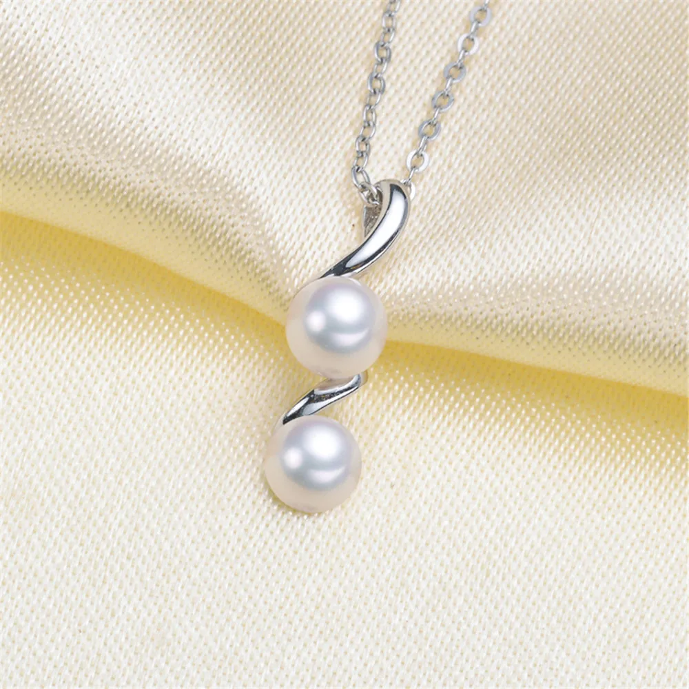 Pearl Pendant Connector 925 Silver Cup Peg Bead Cap For Necklace Earring Dangle DIY Silvered Jewelry Accessories | Украшения и